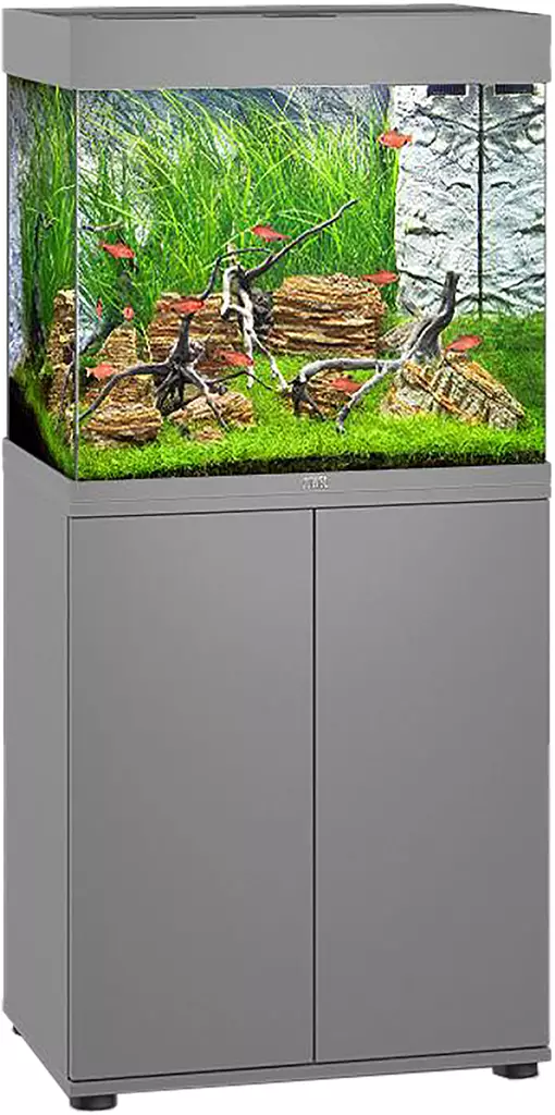 Juwel Lido 120 Harmaa Paketti Jalustalla - 101-200 litraiset akvaariokokonaisuudet  - LIDO120HAR - 1